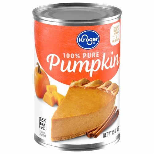 Kroger® 100% Pure Pumpkin Perspective: back