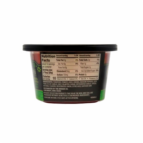 Private Selection® Mild Restaurant Style Salsa Perspective: back