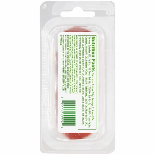 Simple Truth™ Uncured Pepperoni Perspective: back
