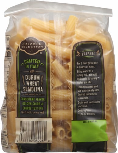 Private Selection® Italian Rigatoni Perspective: back