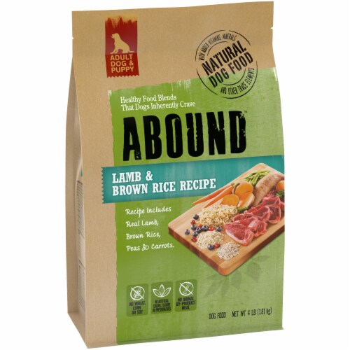 ABOUND® All Life Stages Dry Dog Food Lamb & Brown Rice Perspective: back