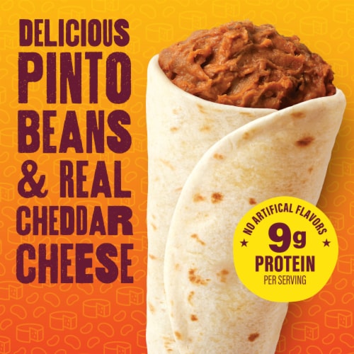 Kroger® Bean & Cheese Burritos Perspective: back