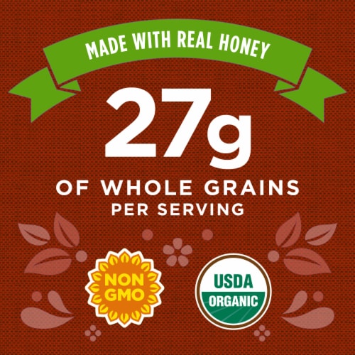 Simple Truth Organic® Honey Nut Toasted Oats Cereal Perspective: back