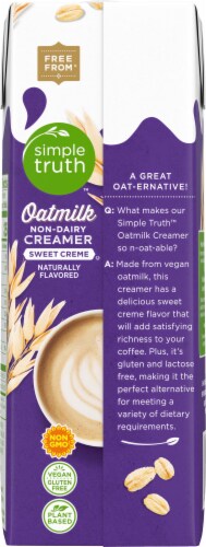 Simple Truth™ Non-Dairy Oatmilk Sweet Creme Creamer Perspective: back
