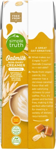 Simple Truth™ Oatmilk Non-Dairy Caramel Creamer Perspective: back
