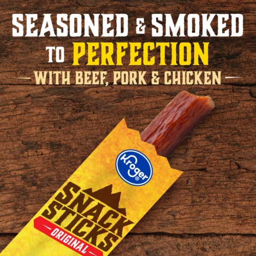 Kroger® Original Snack Sticks Perspective: back