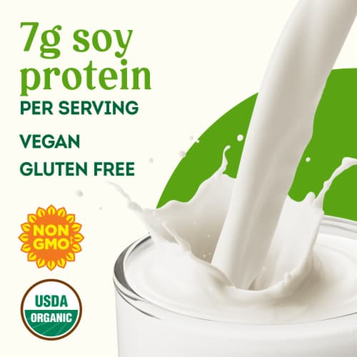 Simple Truth Organic® Original Soymilk Half Gallon Perspective: back