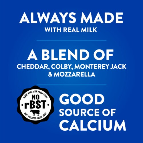 Kroger® Singles 4 Cheese Blend Sliced Cheese Perspective: back