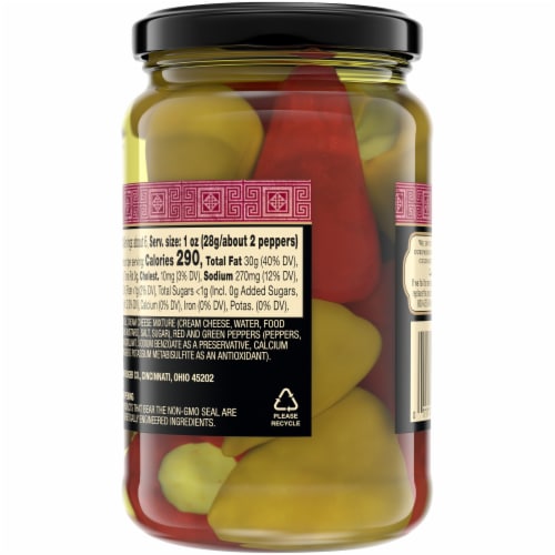 Private Selection® Stuffed Greek Triangle Peppers Perspective: back
