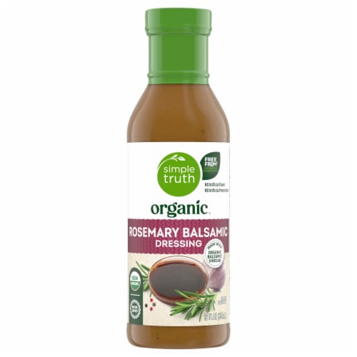 Simple Truth Organic® Rosemary Balsamic Salad Dressing Perspective: back