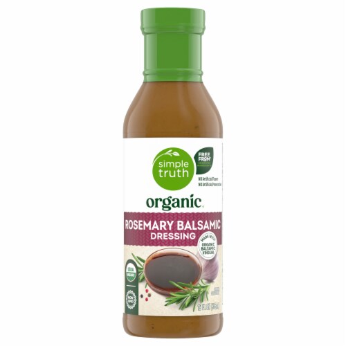 Simple Truth Organic® Rosemary Balsamic Salad Dressing Perspective: back