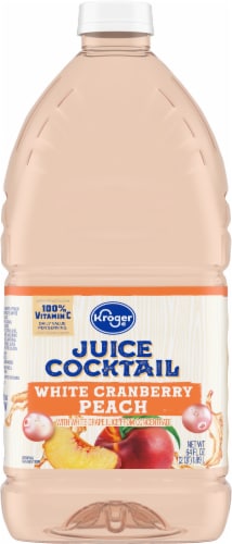 Kroger® White Cranberry Peach Juice Cocktail Perspective: back