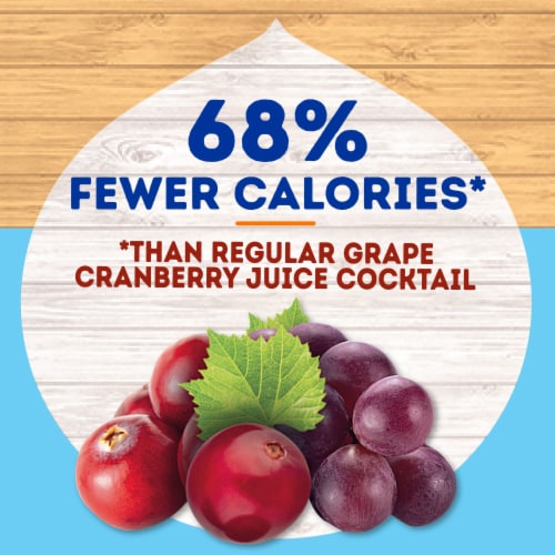 Kroger® Lite Grape Cranberry Flavored Juice Cocktail Perspective: back