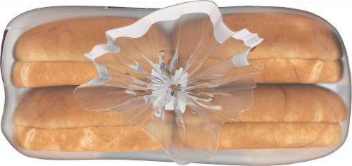 Western Hearth® White Extra Large Enriched Sandwich Buns Perspective: back