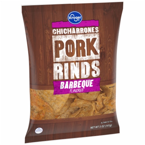 Kroger® Chicharrones Barbeque Pork Rinds Perspective: back