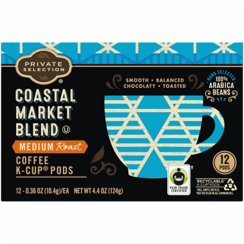 Private Selection® Coastal Market Blend Medium Roast K-Cup Coffee Pods Perspective: back