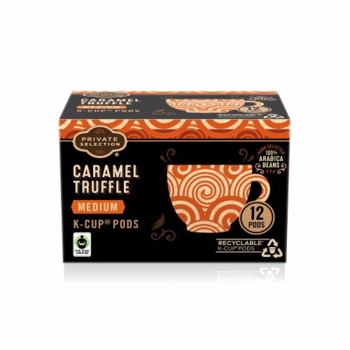 Private Selection® Caramel Truffle Medium Roast K-Cup Coffee Pods Perspective: back