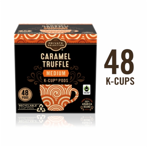 Private Selection® Caramel Truffle Medium Roast K-Cup Coffee Pods Perspective: back