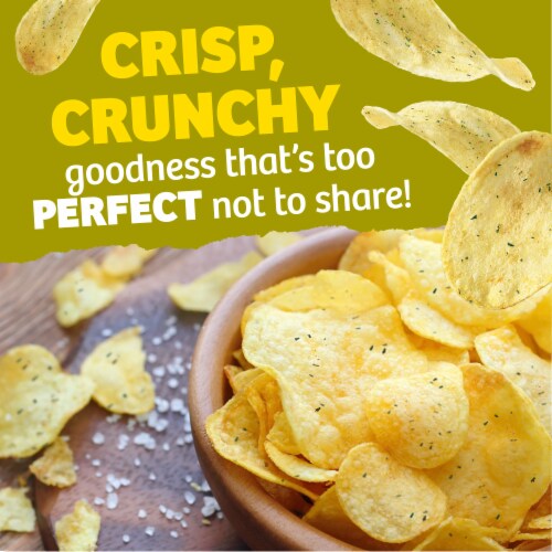 Kroger® Spicy Dill Pickle Potato Chips Perspective: back