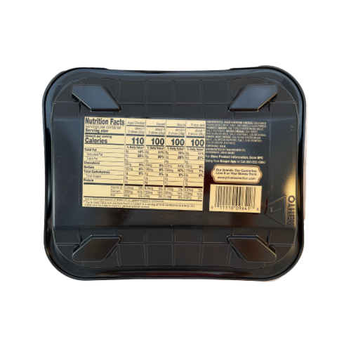 Private Selection™ Gourmet Cracker Cuts Sliced Cheese Variety Pack Perspective: back