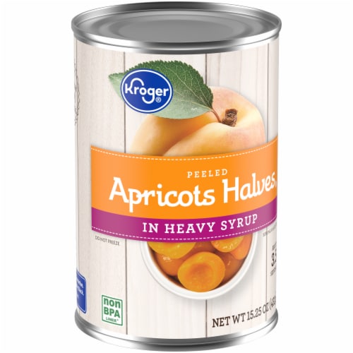 Kroger® Canned Peeled Apricots Halves in Heavy Syrup Perspective: back