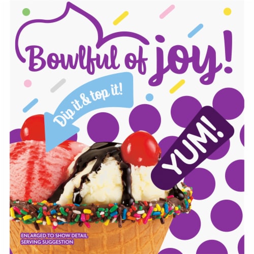Kroger® Ice Cream Waffle Bowls Perspective: back