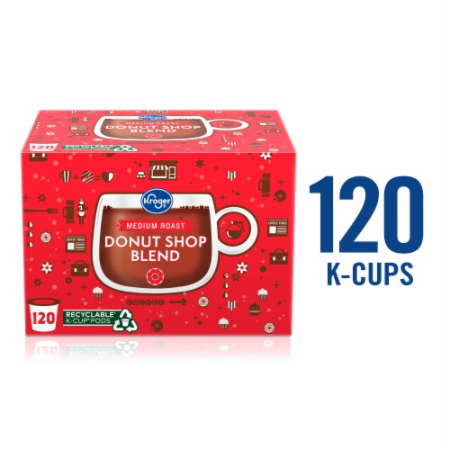 Kroger® Donut Shop Blend Medium Roast Coffee Pods Perspective: back