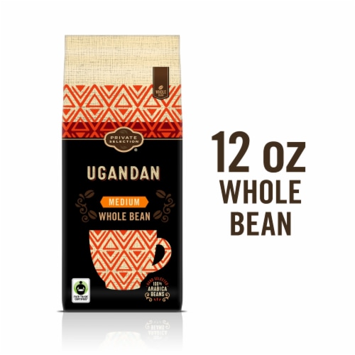 Private Selection® Fair Trade Ugandan Medium Roast Whole Bean Coffee Perspective: back