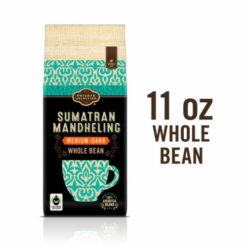 Private Selection® Sumatran Mandheling Medium Dark Roast Whole Bean Coffee Perspective: back