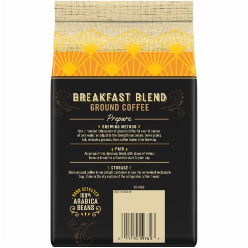 Private Selection® Breakfast Blend Light Roast Ground Coffee Perspective: back