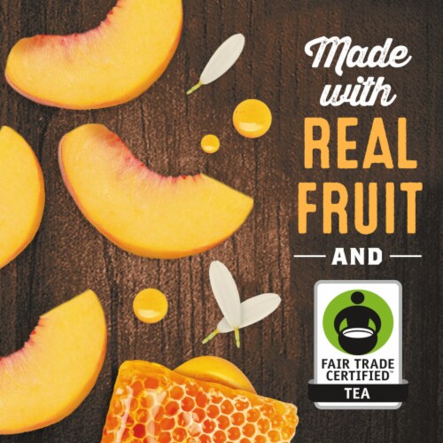 Private Selection® Cold Brew Peach Honey Chamomile Herbal Tea Perspective: back