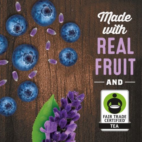 Private Selection® Cold Brew Blueberry Lavender Black Tea Perspective: back