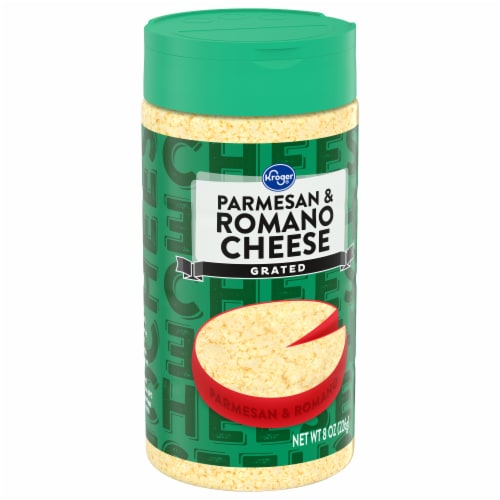 Kroger® Parmesan & Romano Grated Cheese Perspective: back