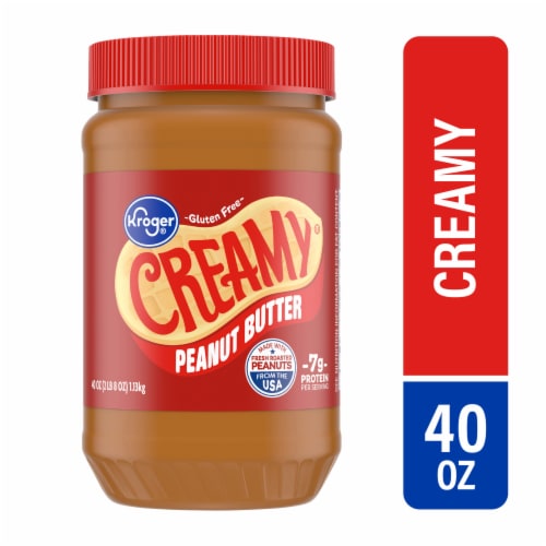 Kroger® Creamy Peanut Butter Perspective: back