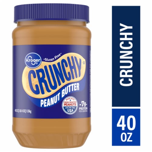 Kroger® Crunchy Peanut Butter Perspective: back