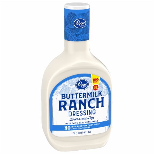 Kroger® Buttermilk Ranch Dressing Perspective: back