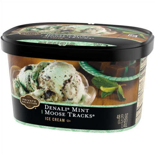 Private Selection® Denali® Mint Moose Tracks® Ice Cream Tub Perspective: back