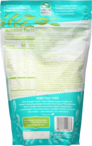 Simple Truth™ Plant-Based Sugar Cookie Mix Perspective: back