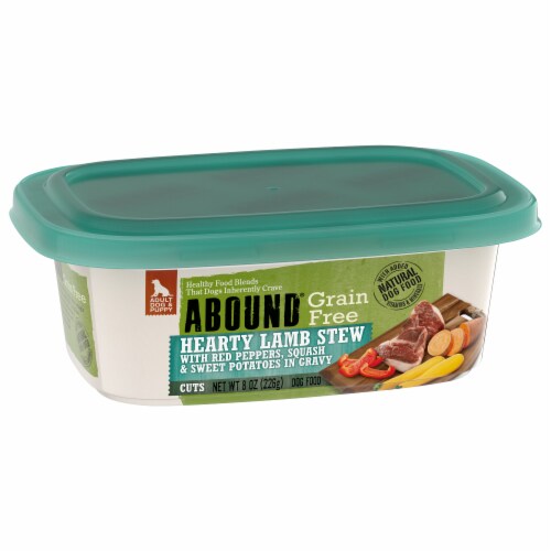 Abound® Grain Free Hearty Lamb Stew Wet Dog Food Perspective: back