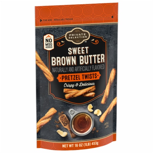 Private Selection® Sweet Brown Butter Pretzel Twists Perspective: back
