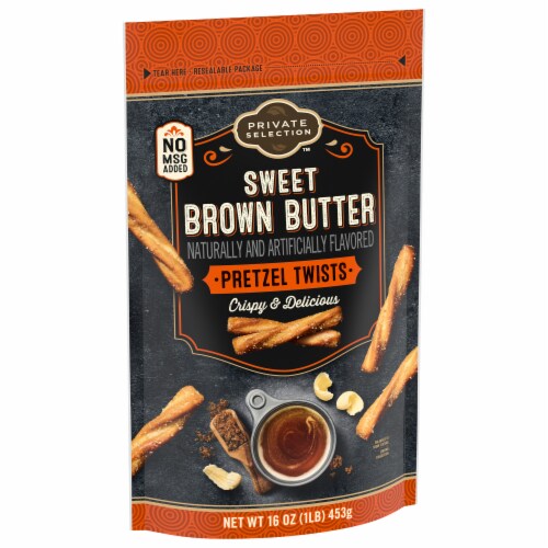 Private Selection® Sweet Brown Butter Pretzel Twists Perspective: back