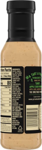 Private Selection® Crisp Apple Honey Vinaigrette Perspective: back