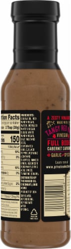Private Selection® Cabernet Sauvignon Red Wine Viniagrette Dressing Perspective: back