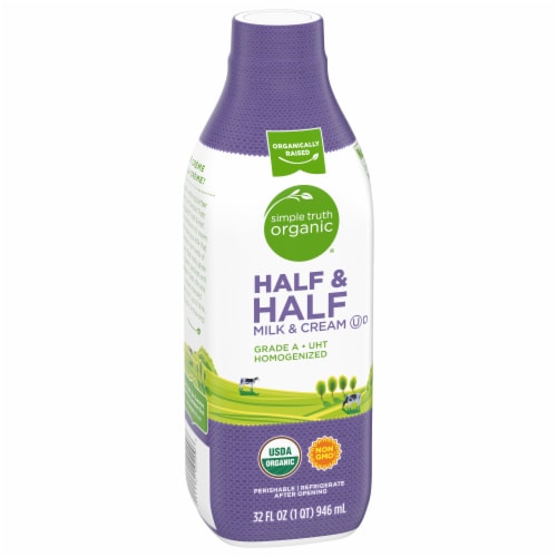 Simple Truth Organic® Half & Half Perspective: back