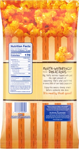 Kroger® Cheese Popcorn Perspective: back