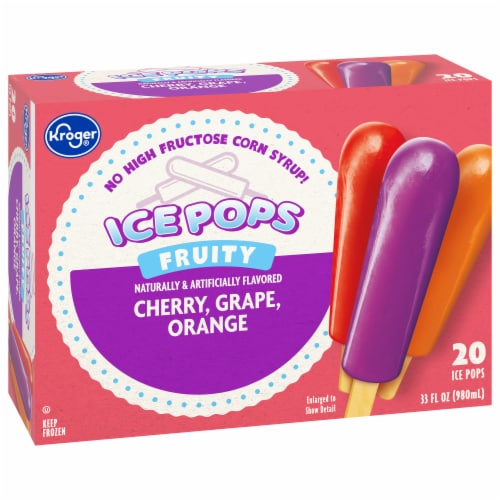 Kroger® Mighty Ice Pops Perspective: back