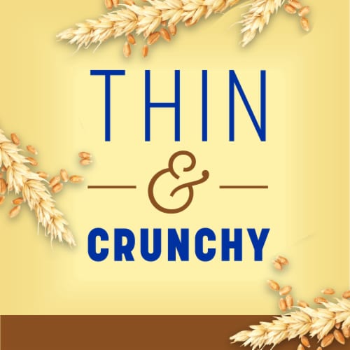 Kroger® Baked Wheat Crisp Crackers Perspective: back