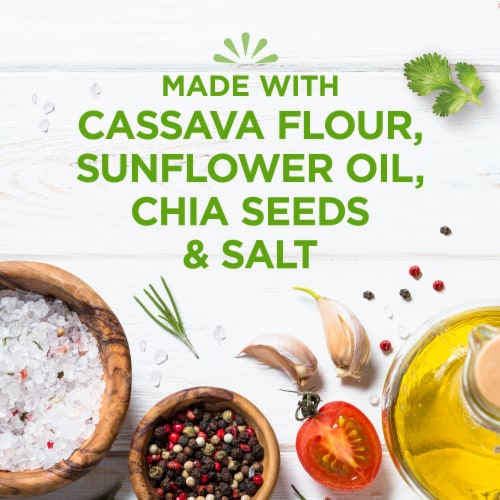 Simple Truth® Sea Salt Grain Free Tortilla Chips Perspective: back