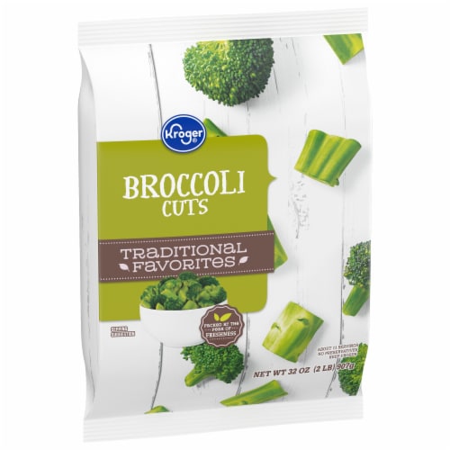 Kroger® Traditional Favorites Frozen Broccoli Cuts Perspective: back
