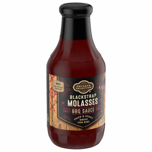 Private Selection® Blackstrap Molasses BBQ Sauce Perspective: back